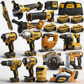 DeWalt Portable Cordless Tools Kit Impact Drill Wrench Angle Grinder Screwdriver Tools Industrial Rechargeable 20-in-1 Tools Set