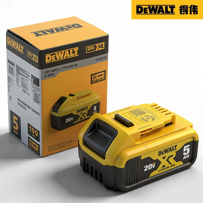 DeWalt Portable Cordless Tools Kit Impact Drill Wrench Angle Grinder Screwdriver Tools Industrial Rechargeable 20-in-1 Tools Set